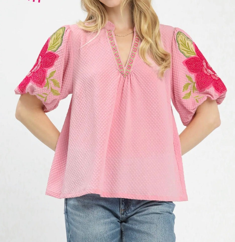 Blush Blossom Top