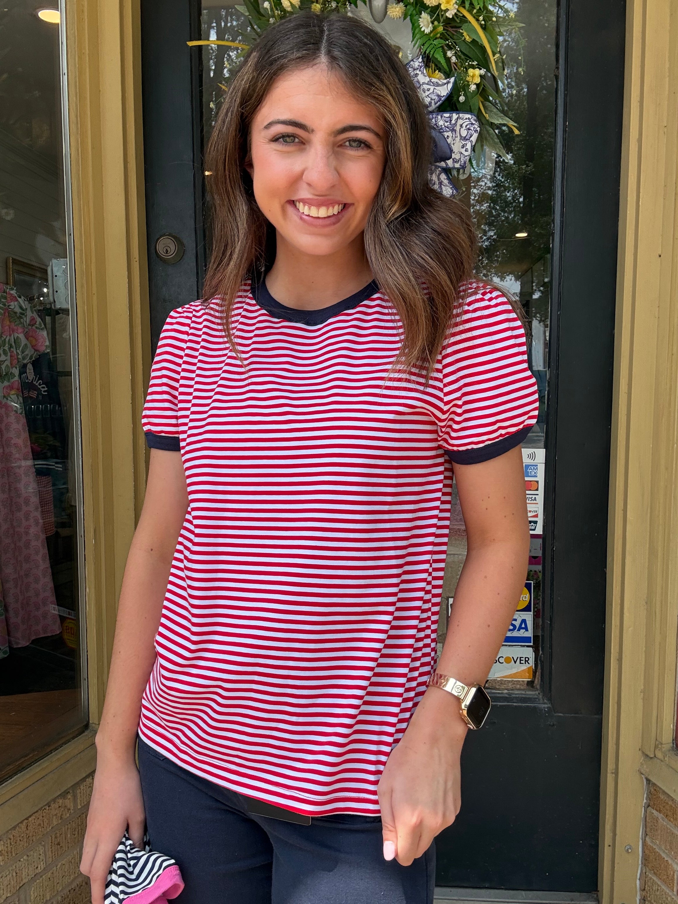 The Liberty Stripe Top