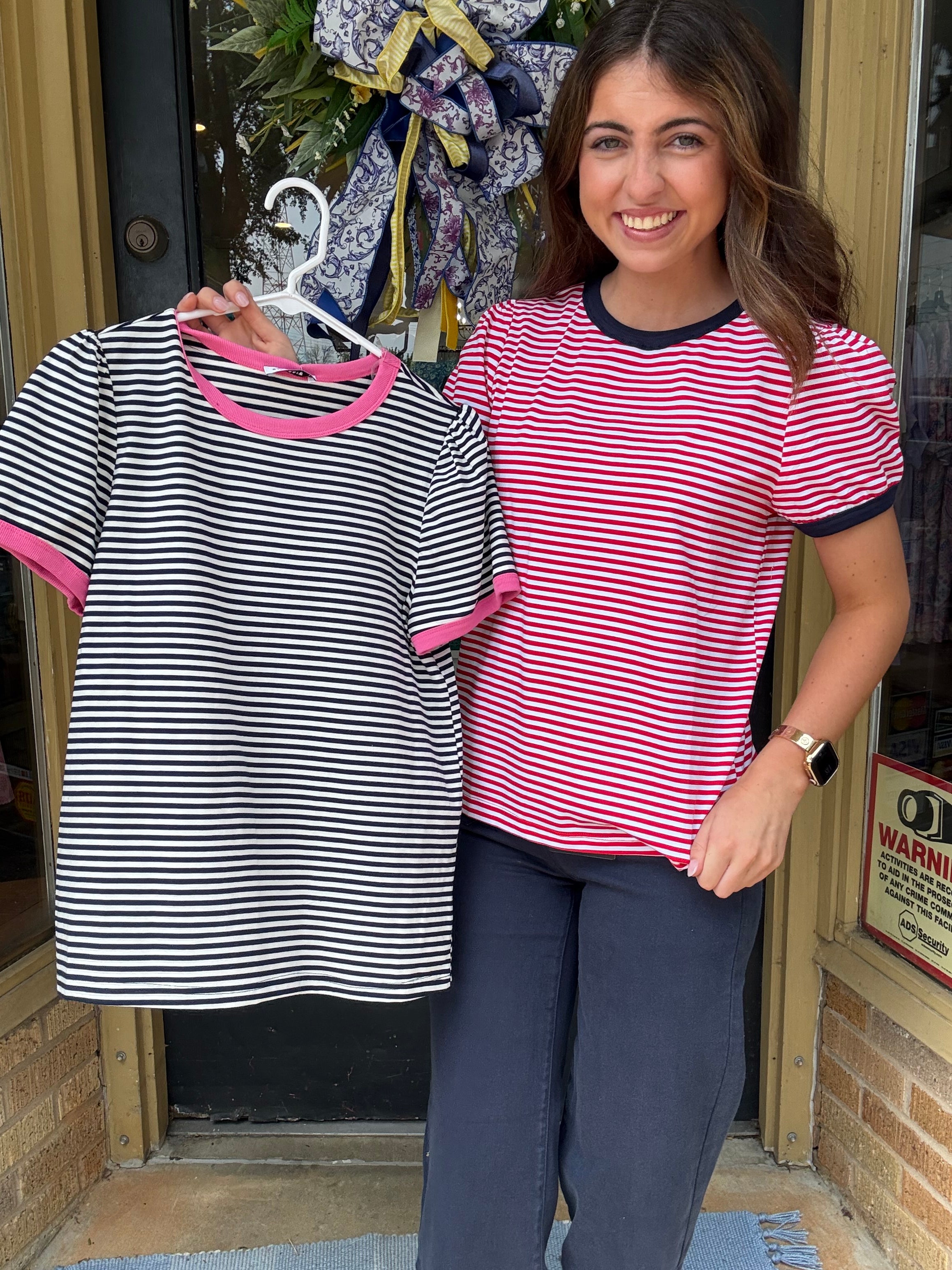 The Liberty Stripe Top