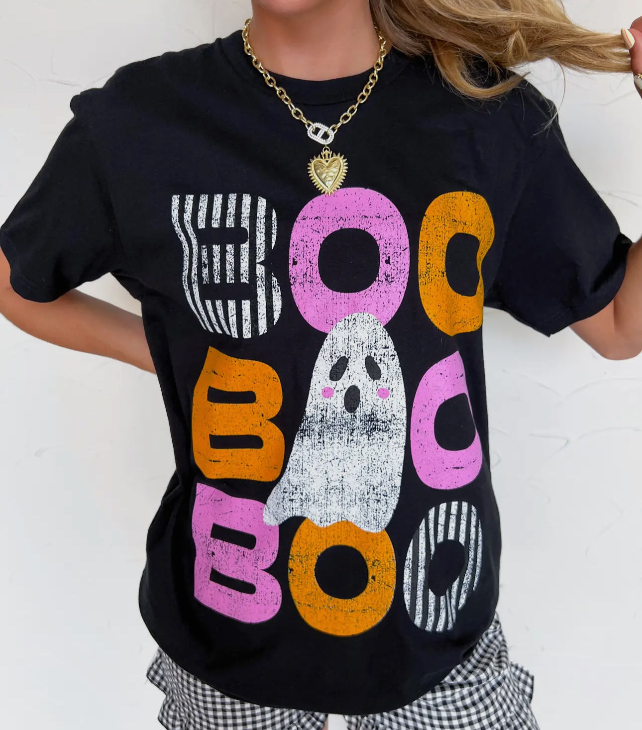 Boo Stacked Tee