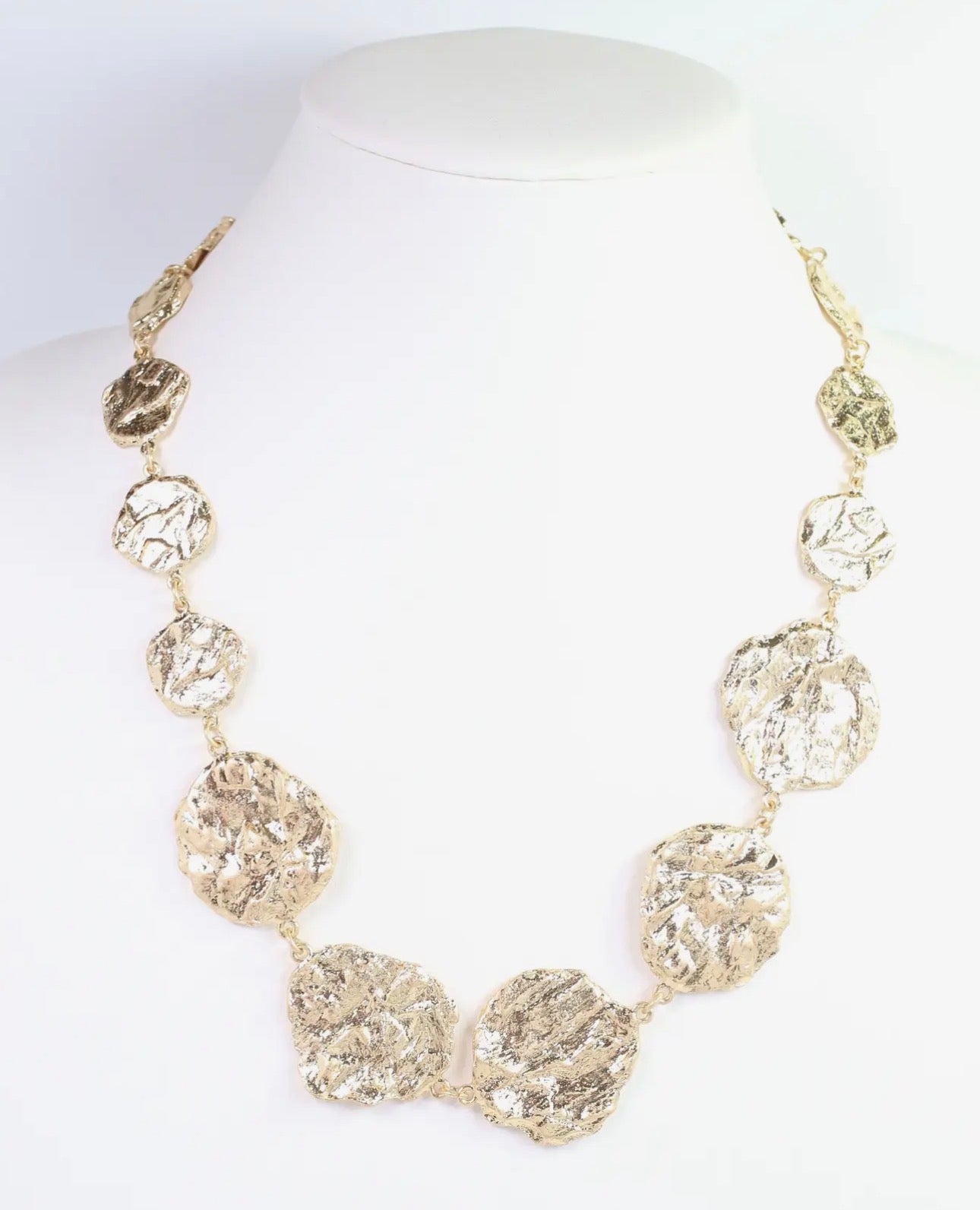 Gold Medallion Necklace