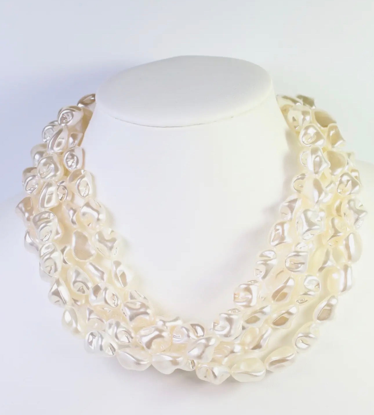 Layered Pearl Necklace