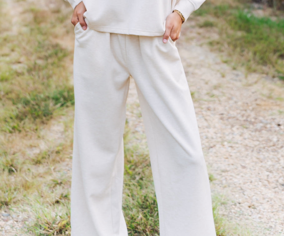 Cream Pants