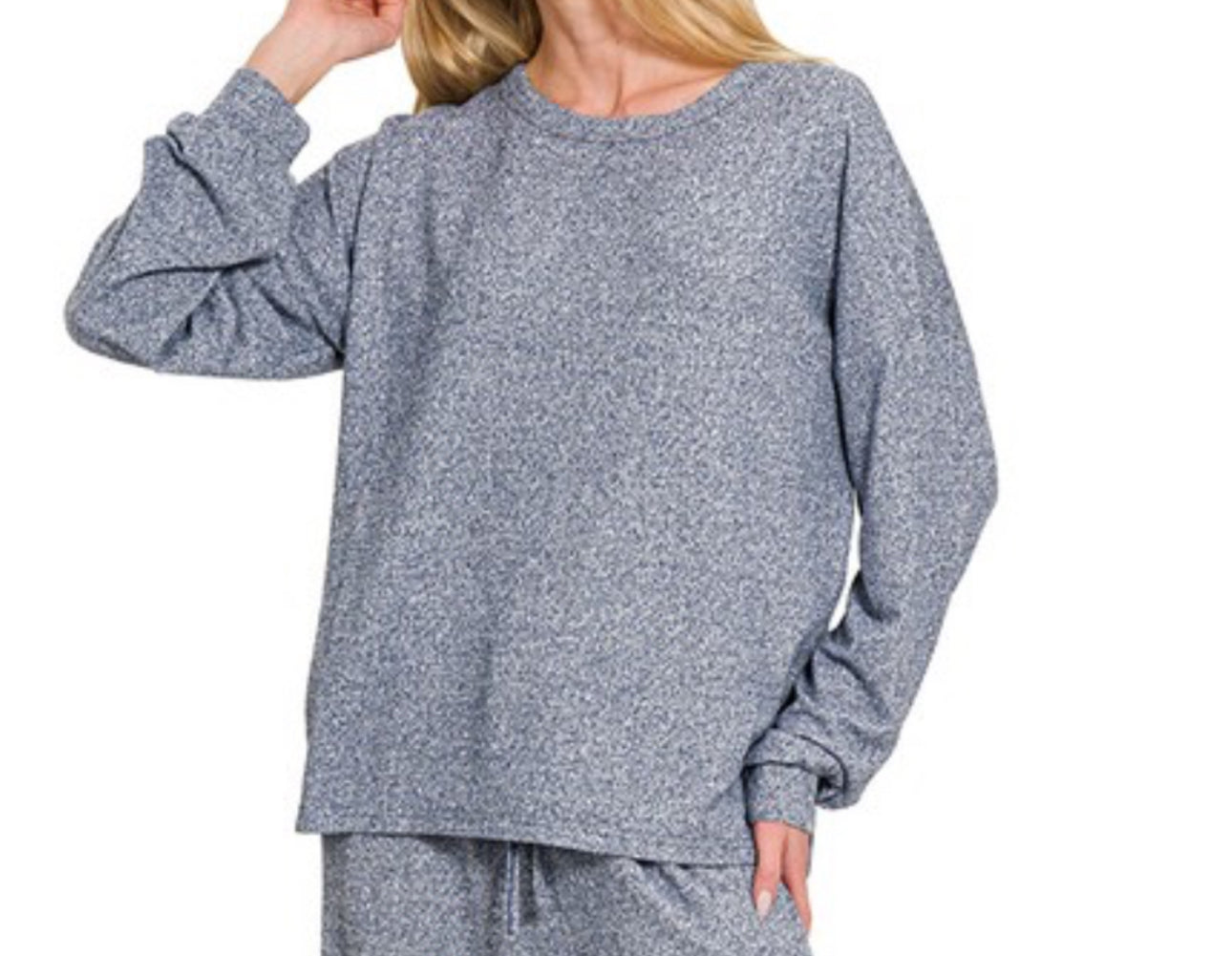 Soft Navy Top