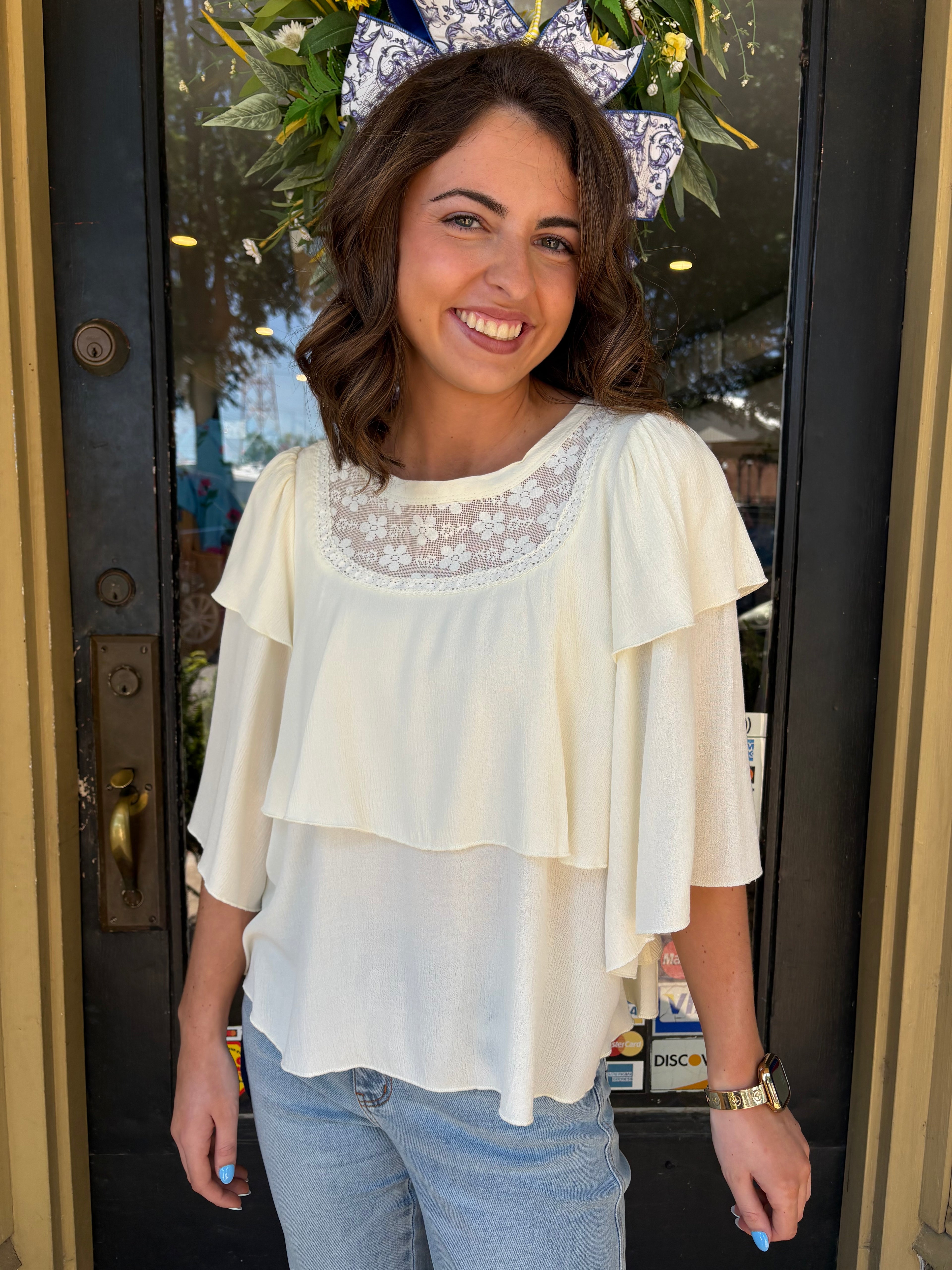 Ivory Angel Blouse