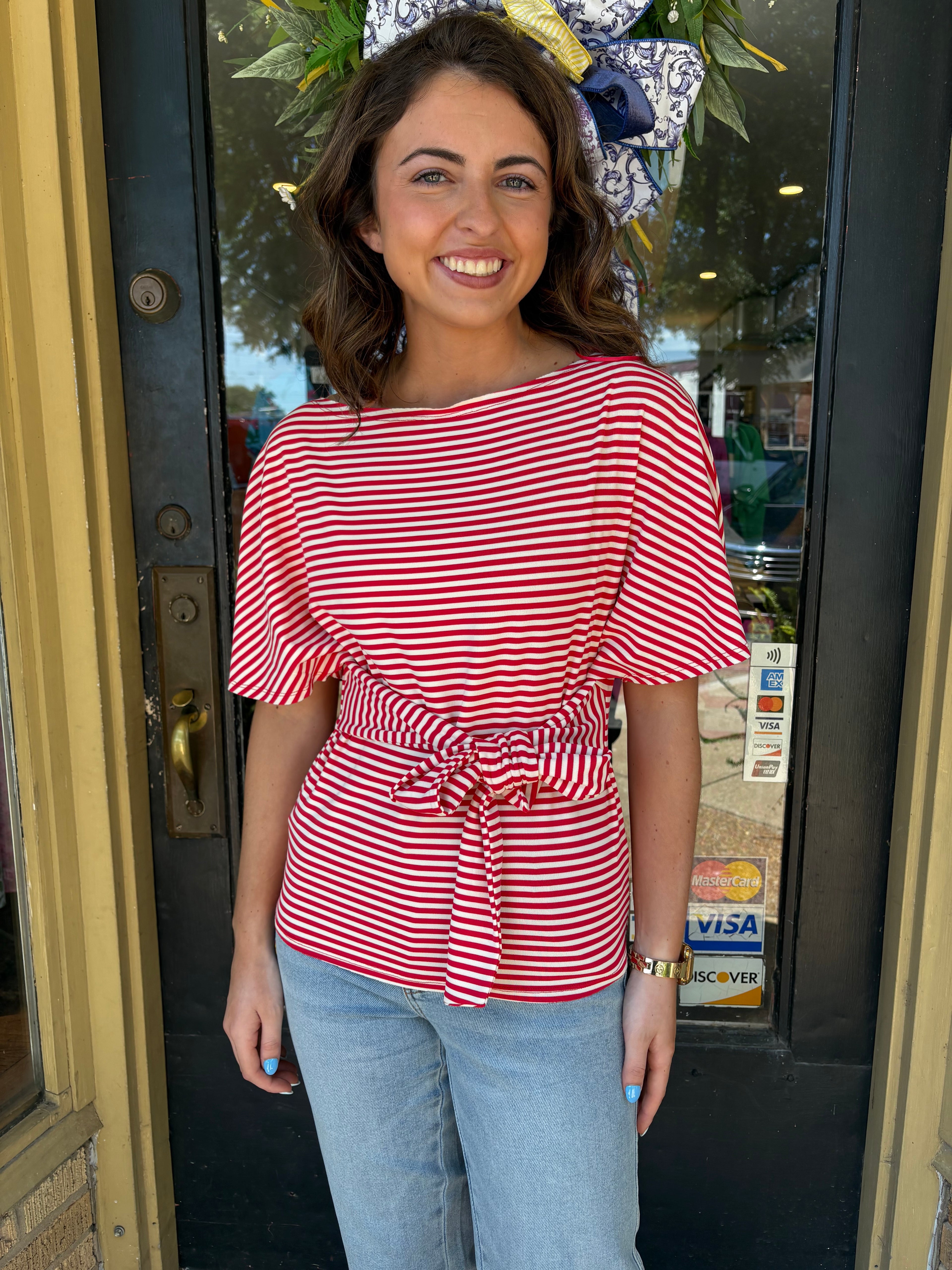 Red Riviera Top