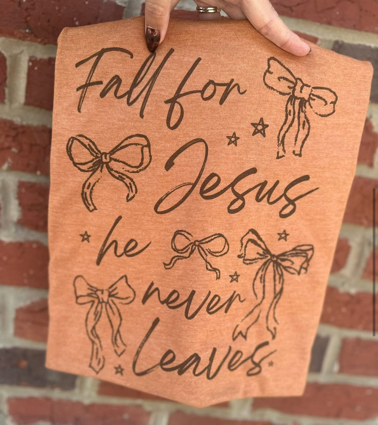 Fall for Jesus Tee
