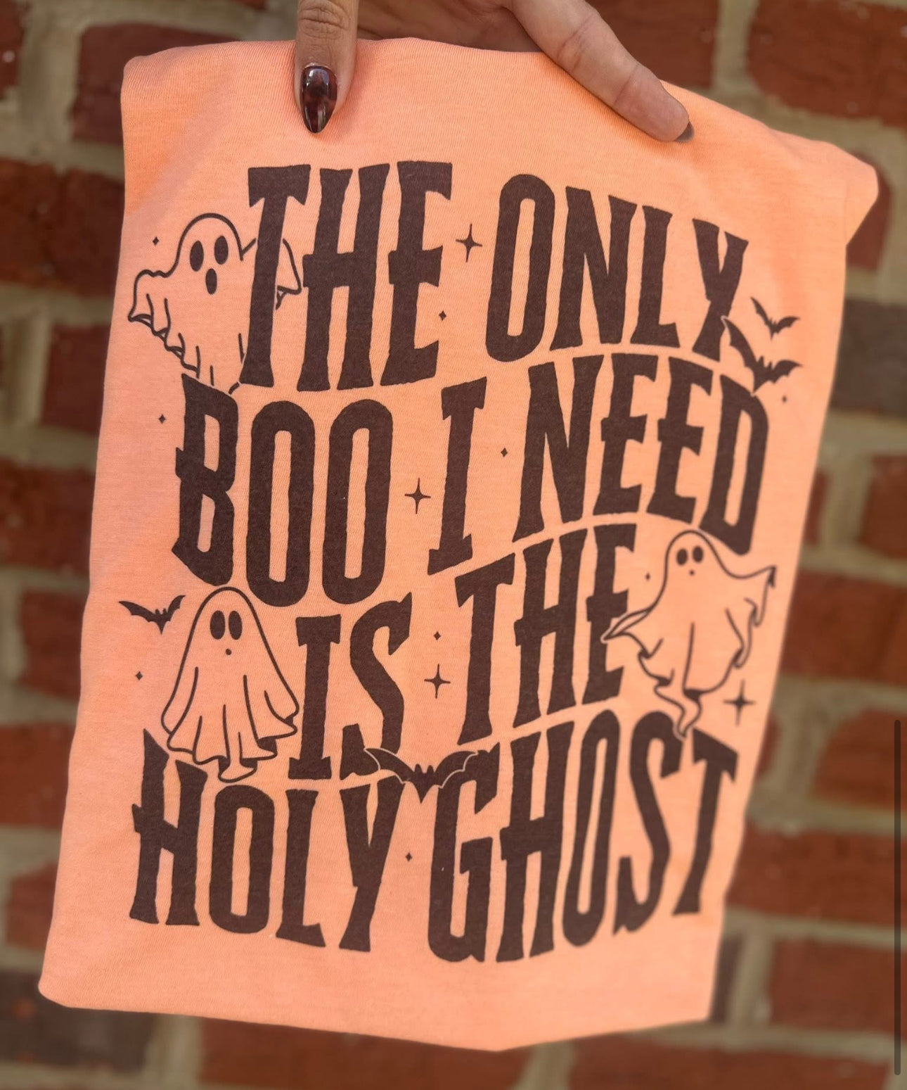 The Only Boo I need is the Holy Ghost Tee