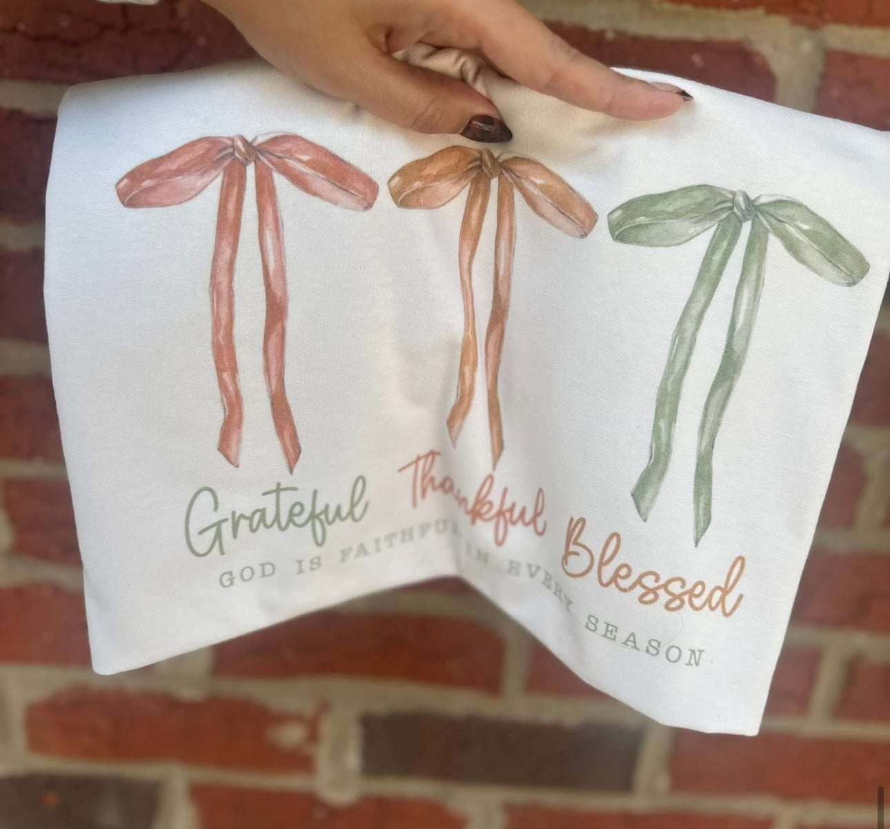 Three Bows Tee