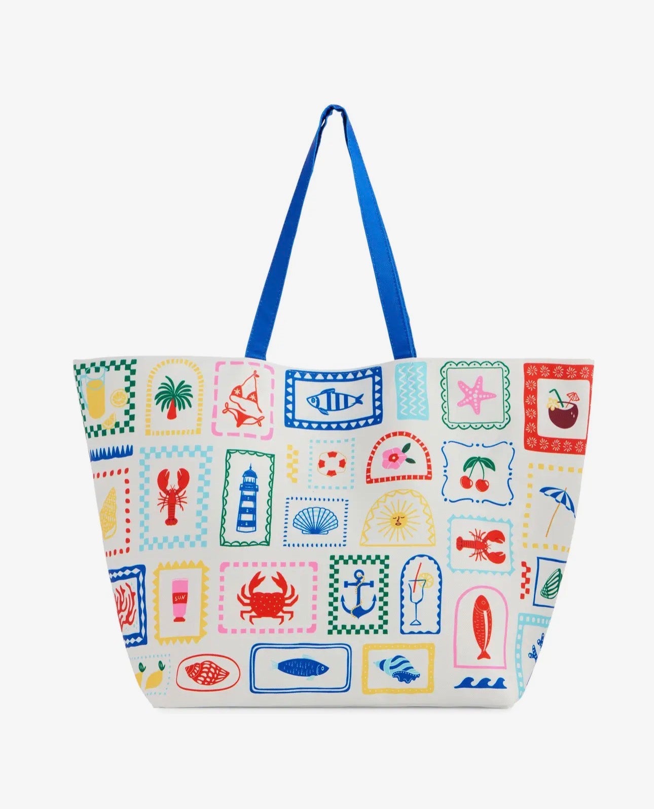 Multicolor Seaside Tote