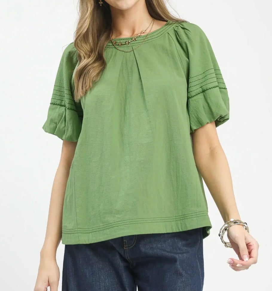 Sage Simplicity Top