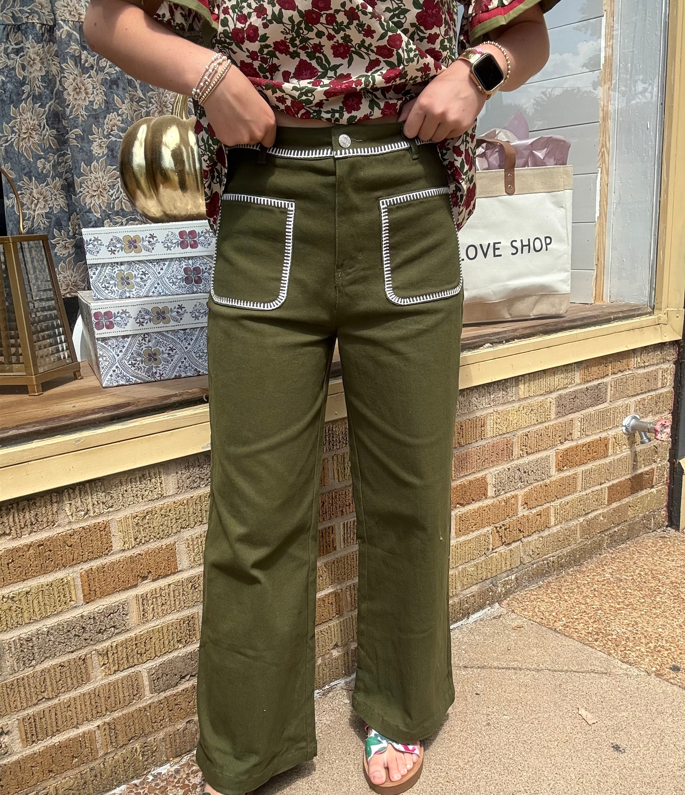 Olive Pants