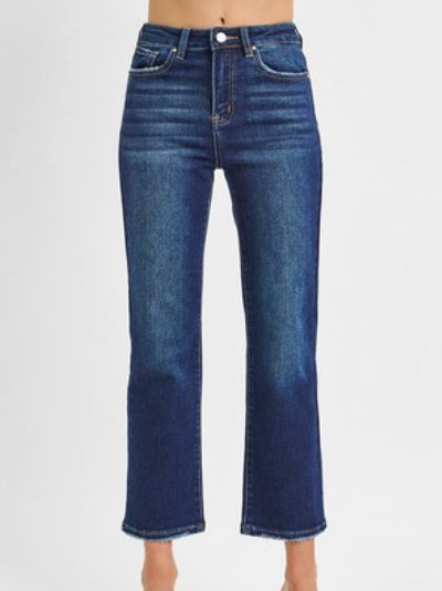 Risen Dark Cropped Jeans