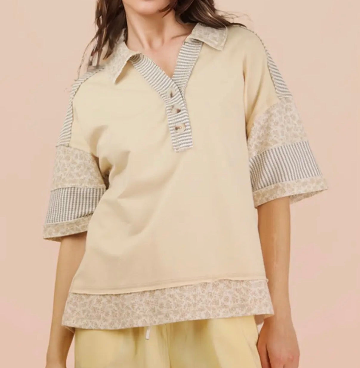 Stone & Sand Top