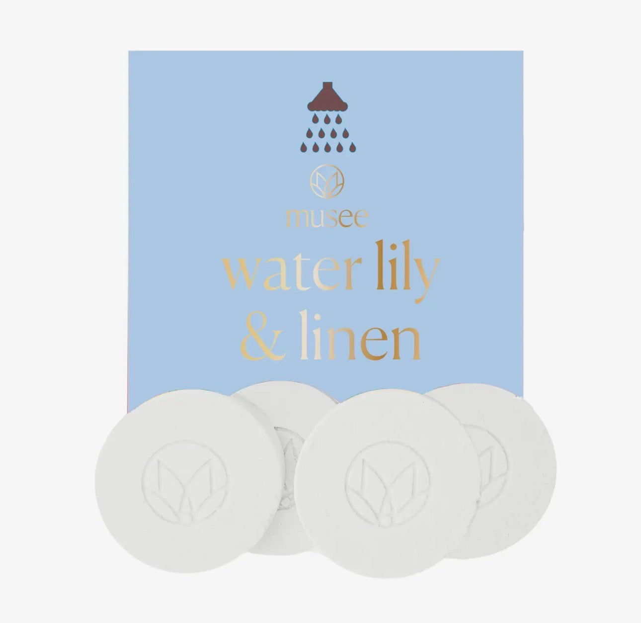 Water Lily & Linen Shower Steamers