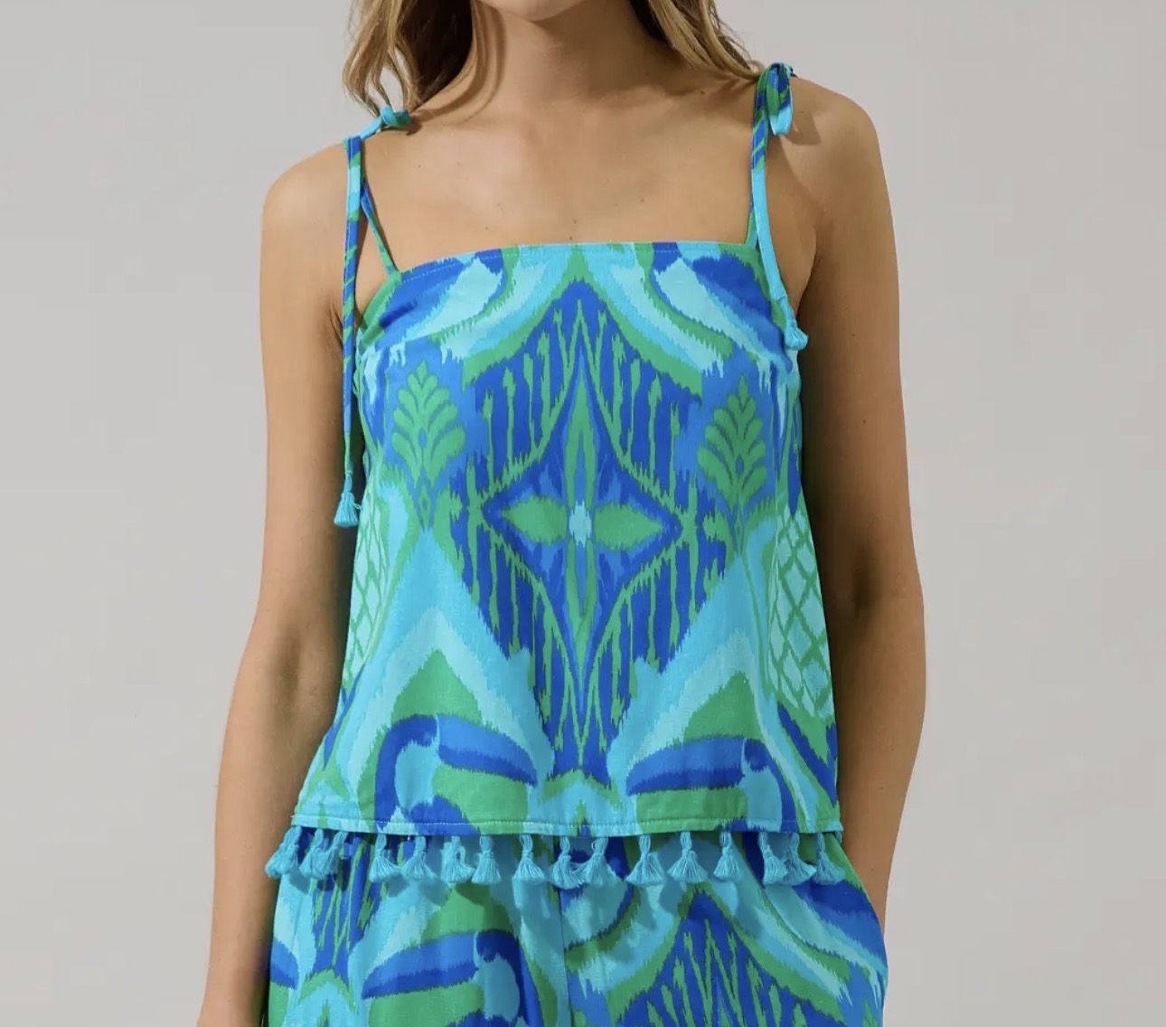 Blissy Tropical Cami Top