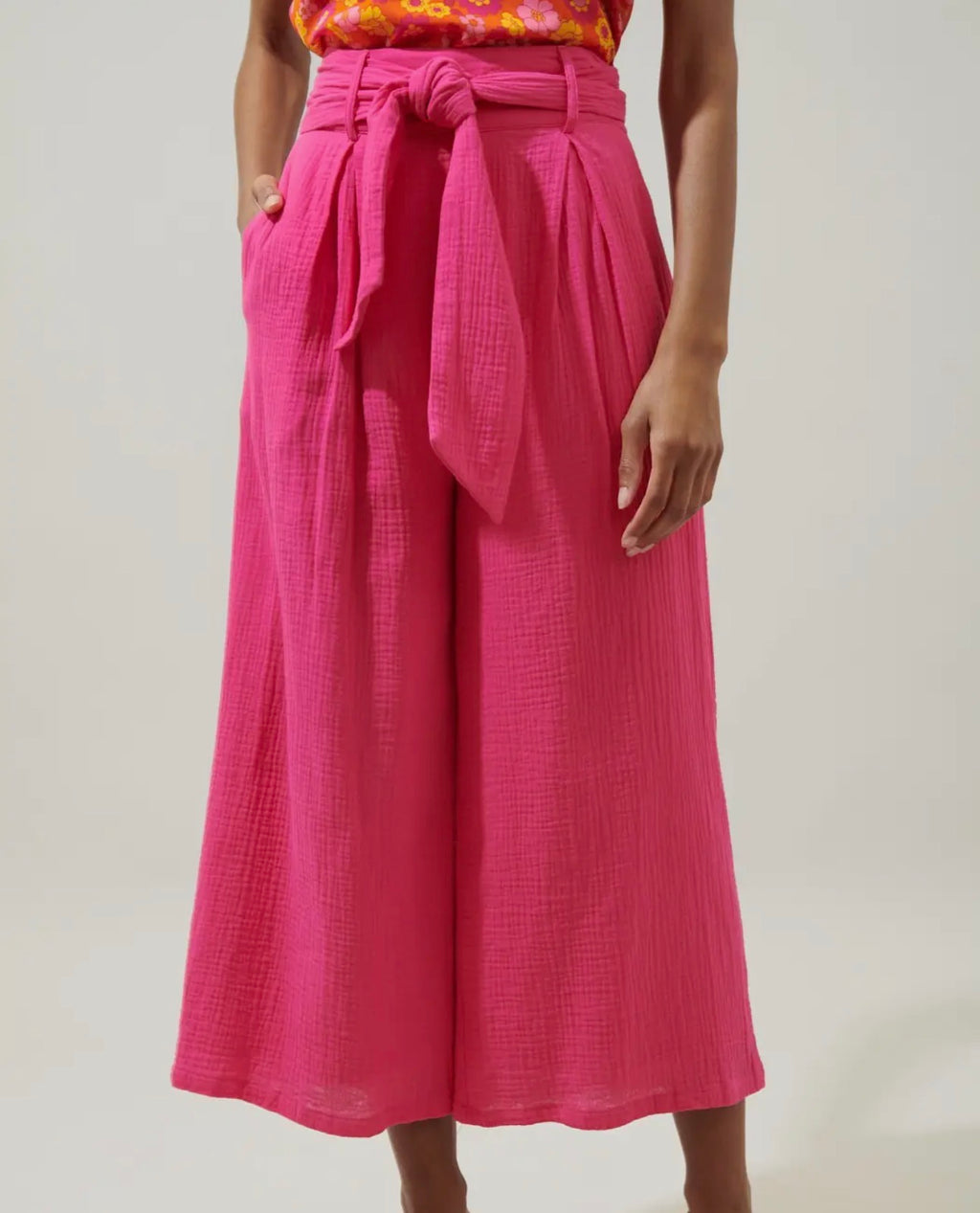 Fuchsia Tres Bien Pants