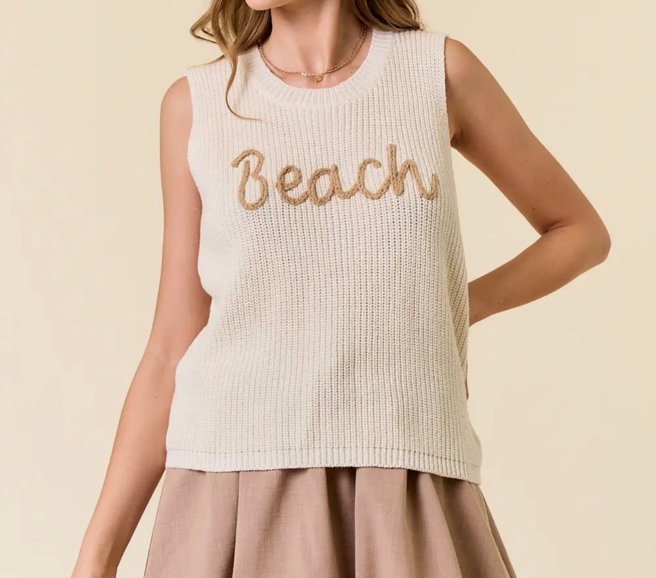 Beach Days Knit Sweater