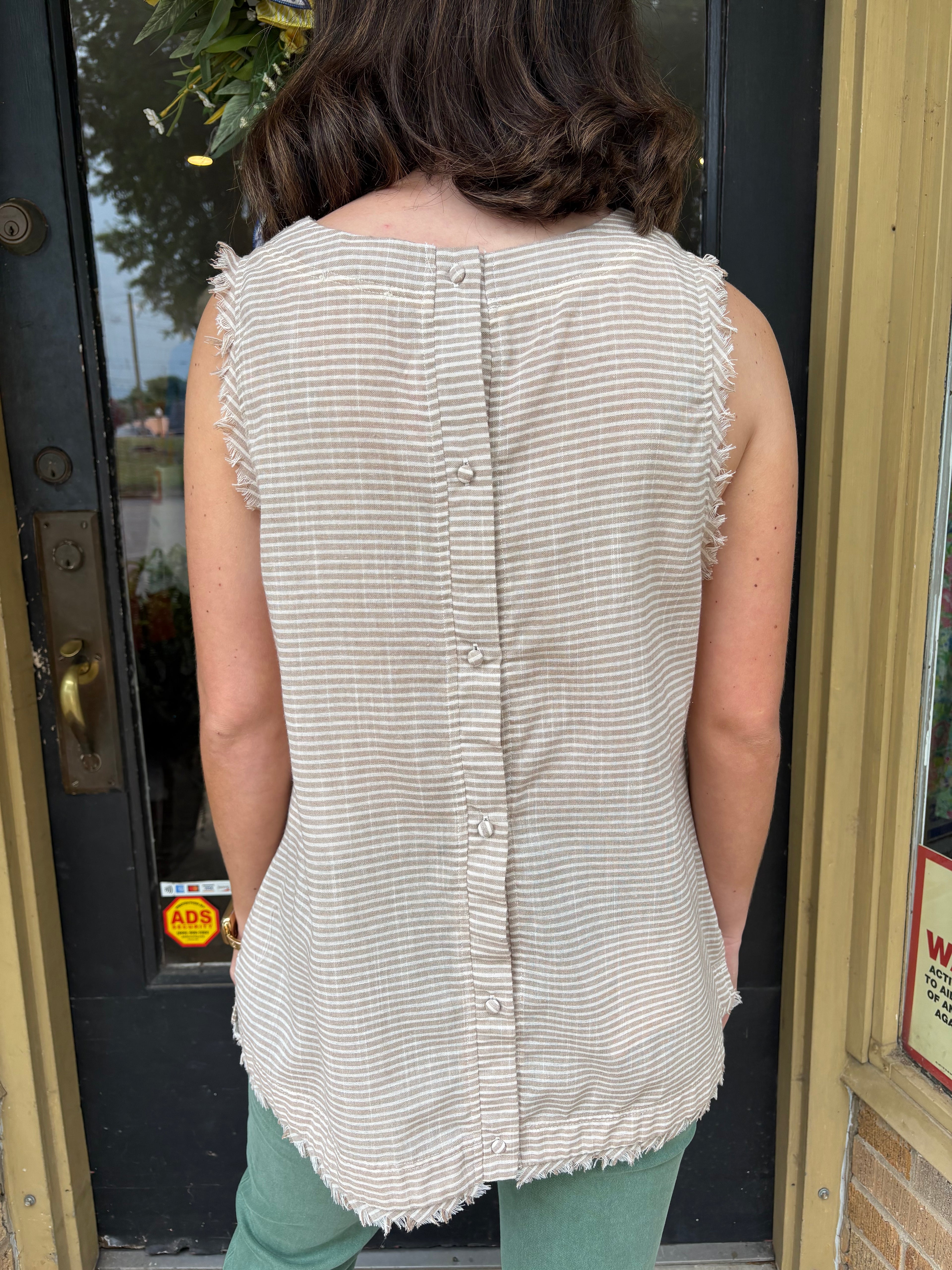 Sandy Shores Fringe Top