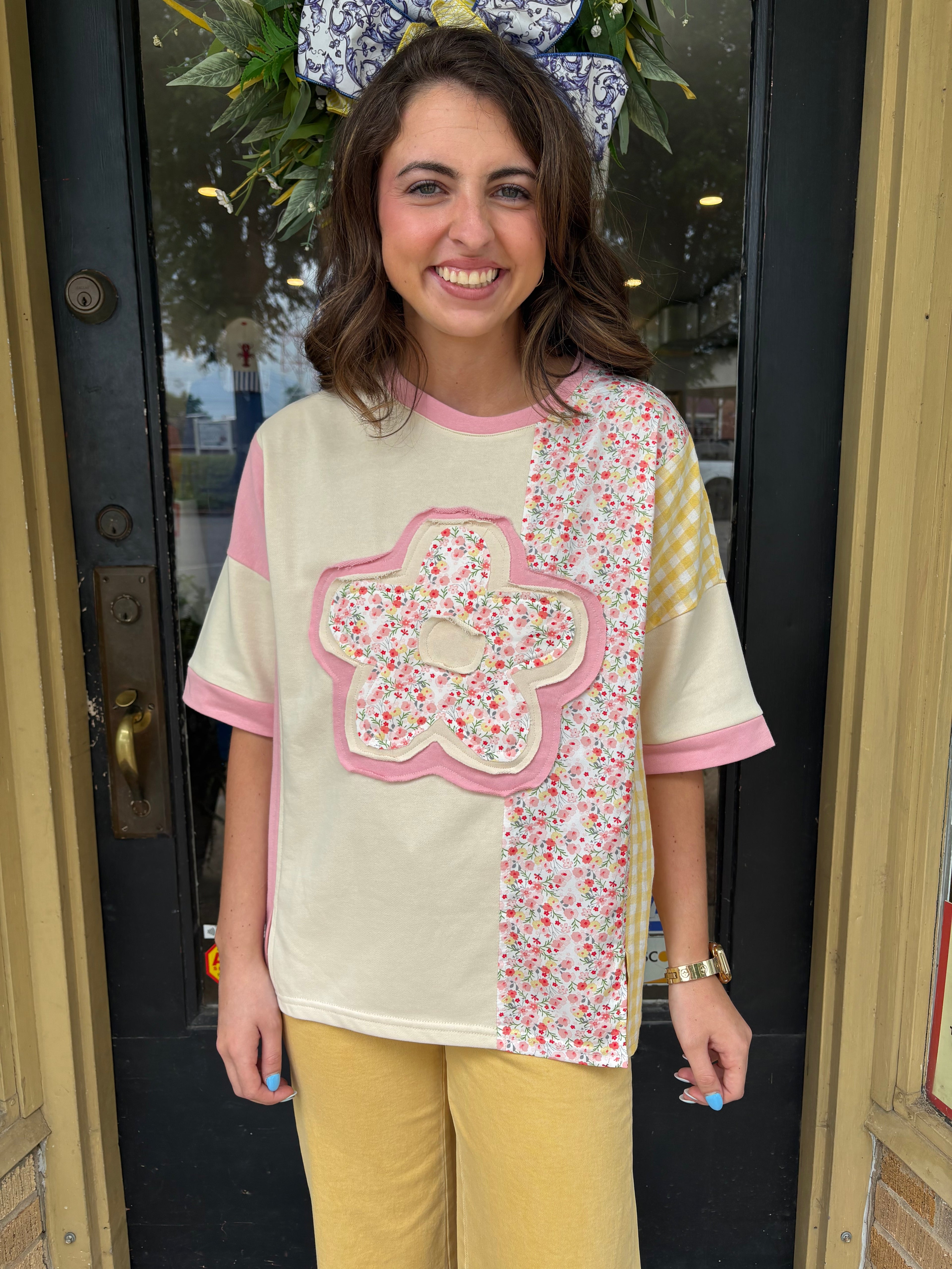 Sunshine Petal Top