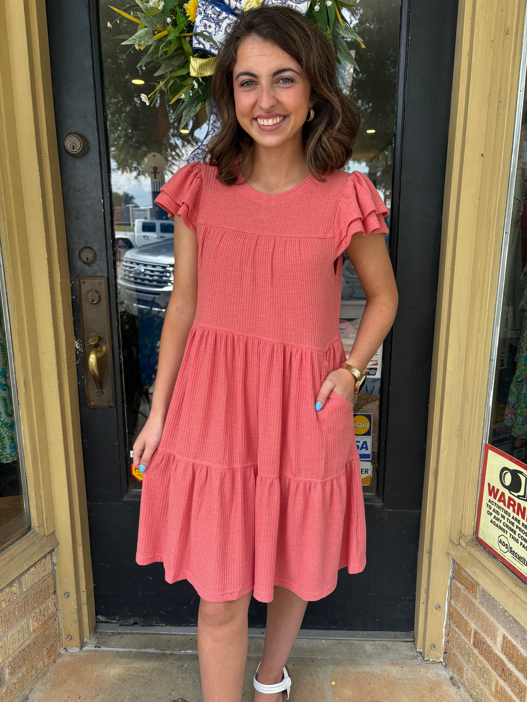 Coral Crush Dress