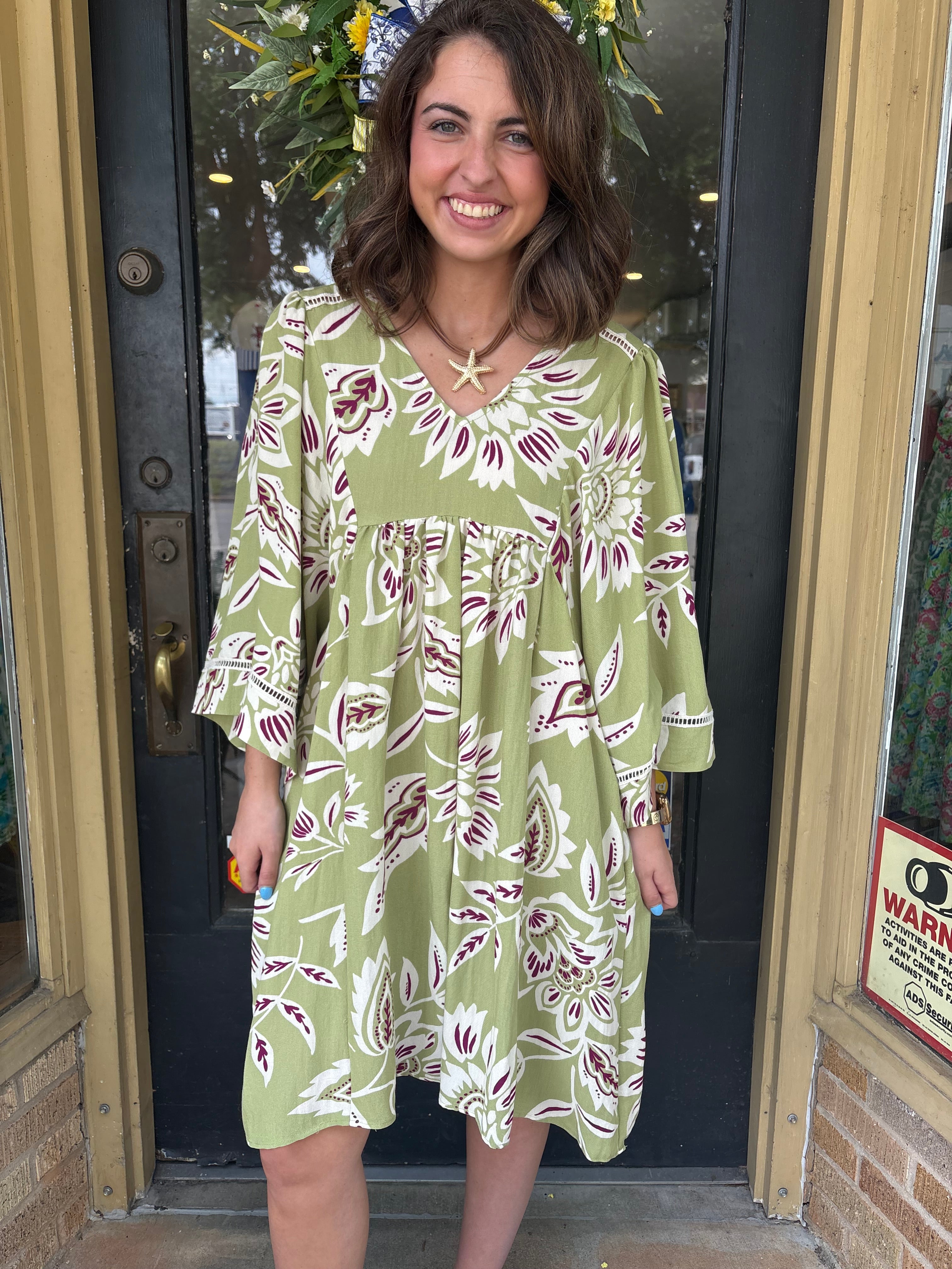 Sage Vineyard Dress