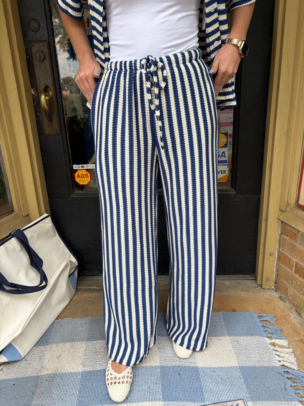 Dockside Stripe Knit Pants