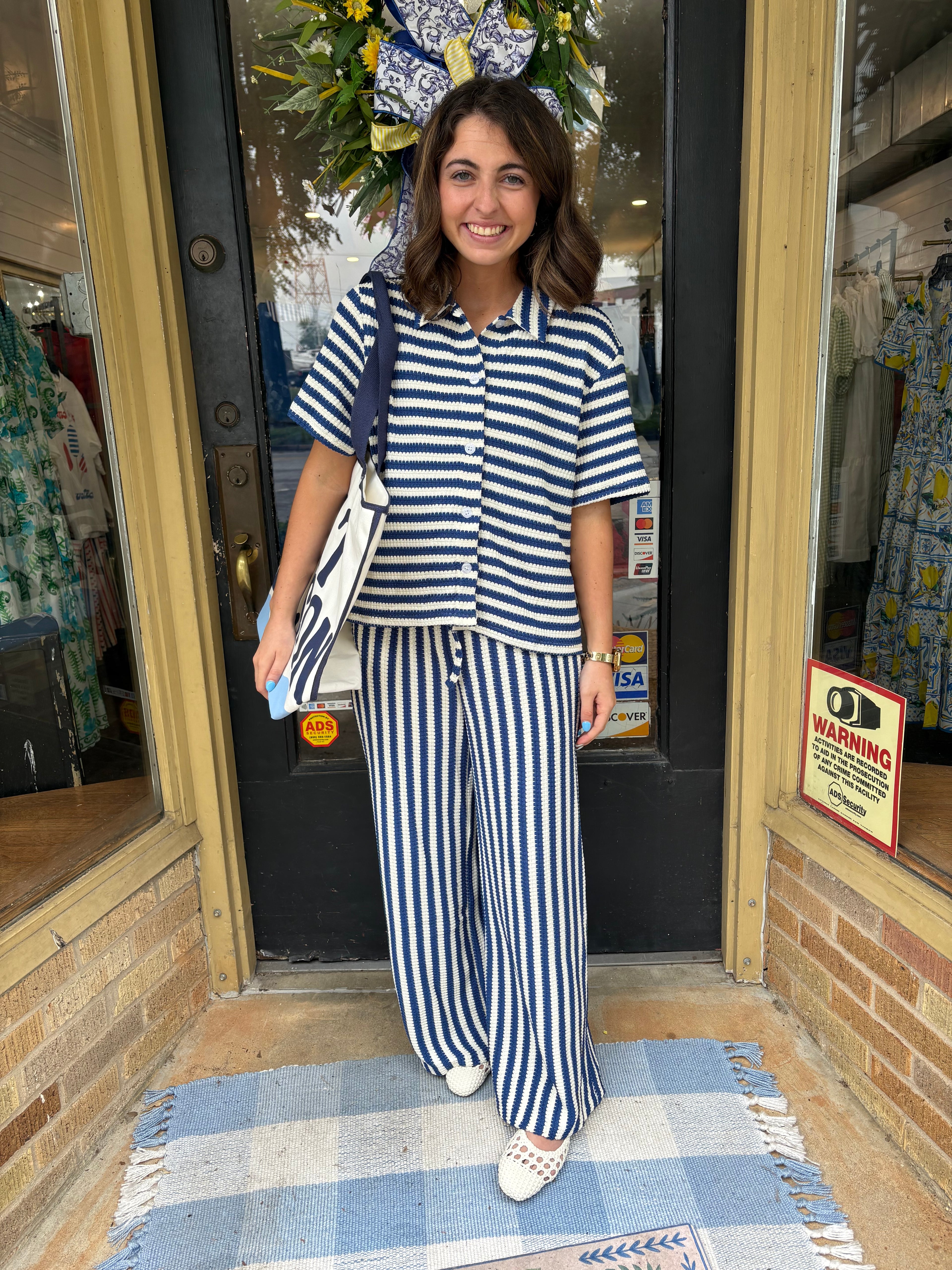 Dockside Stripe Knit Top