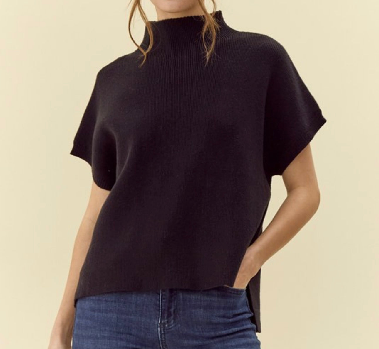 Mock Neck Sweater