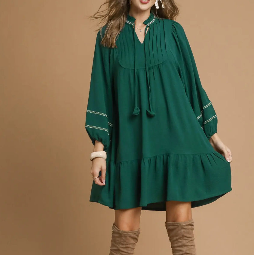 Green Short Dress