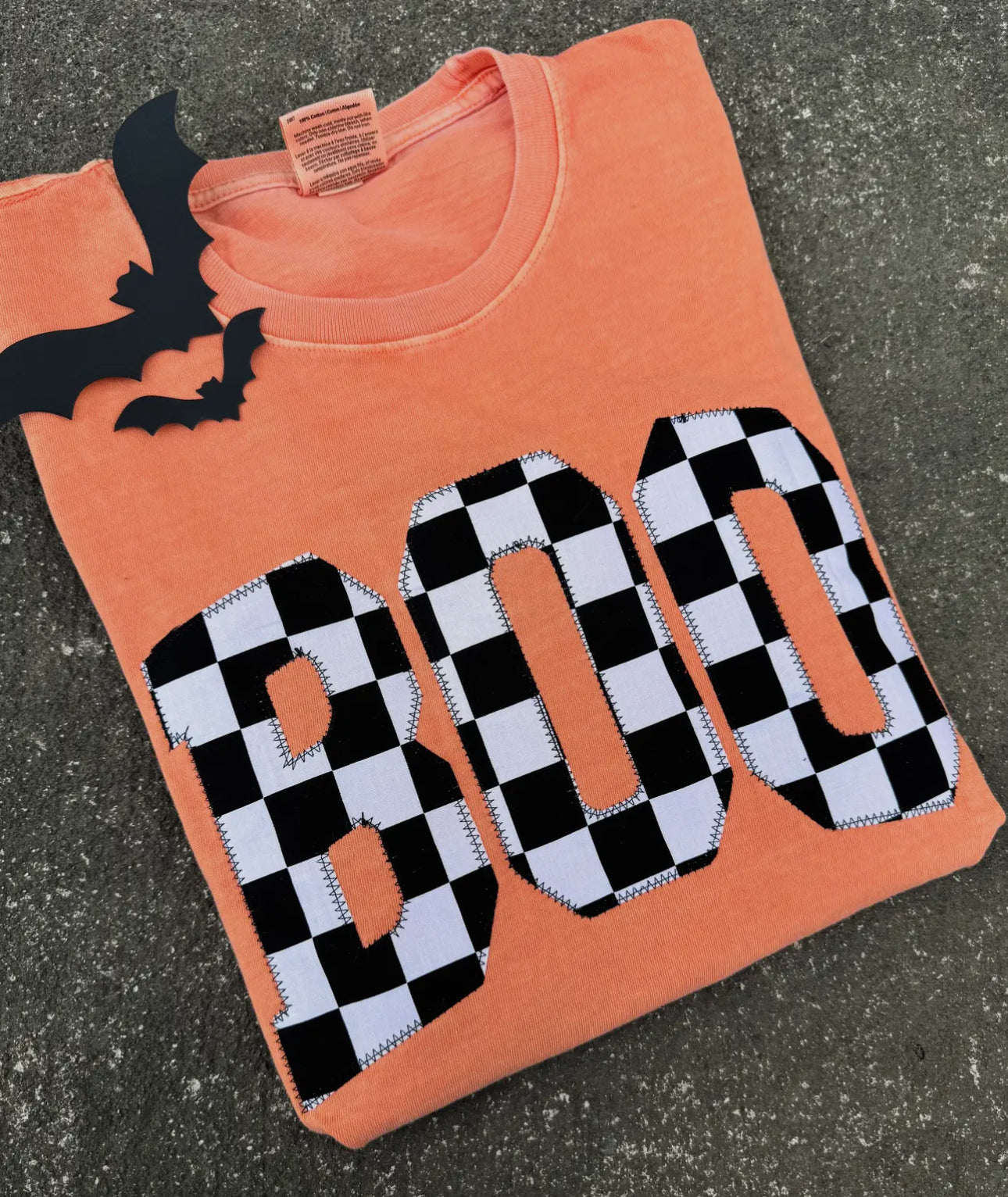 Boo Checkerboard Tee