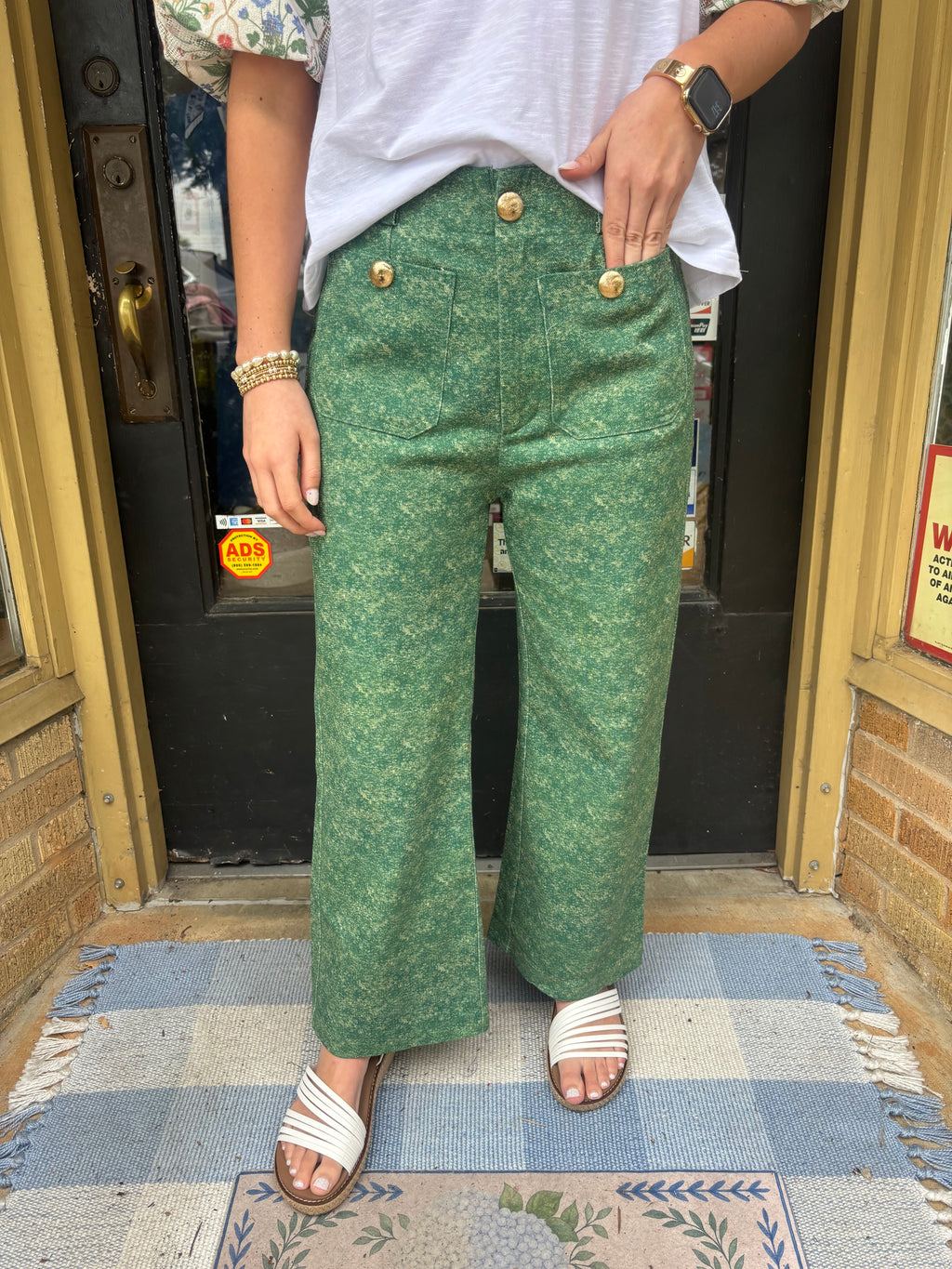 Green Grove Pants