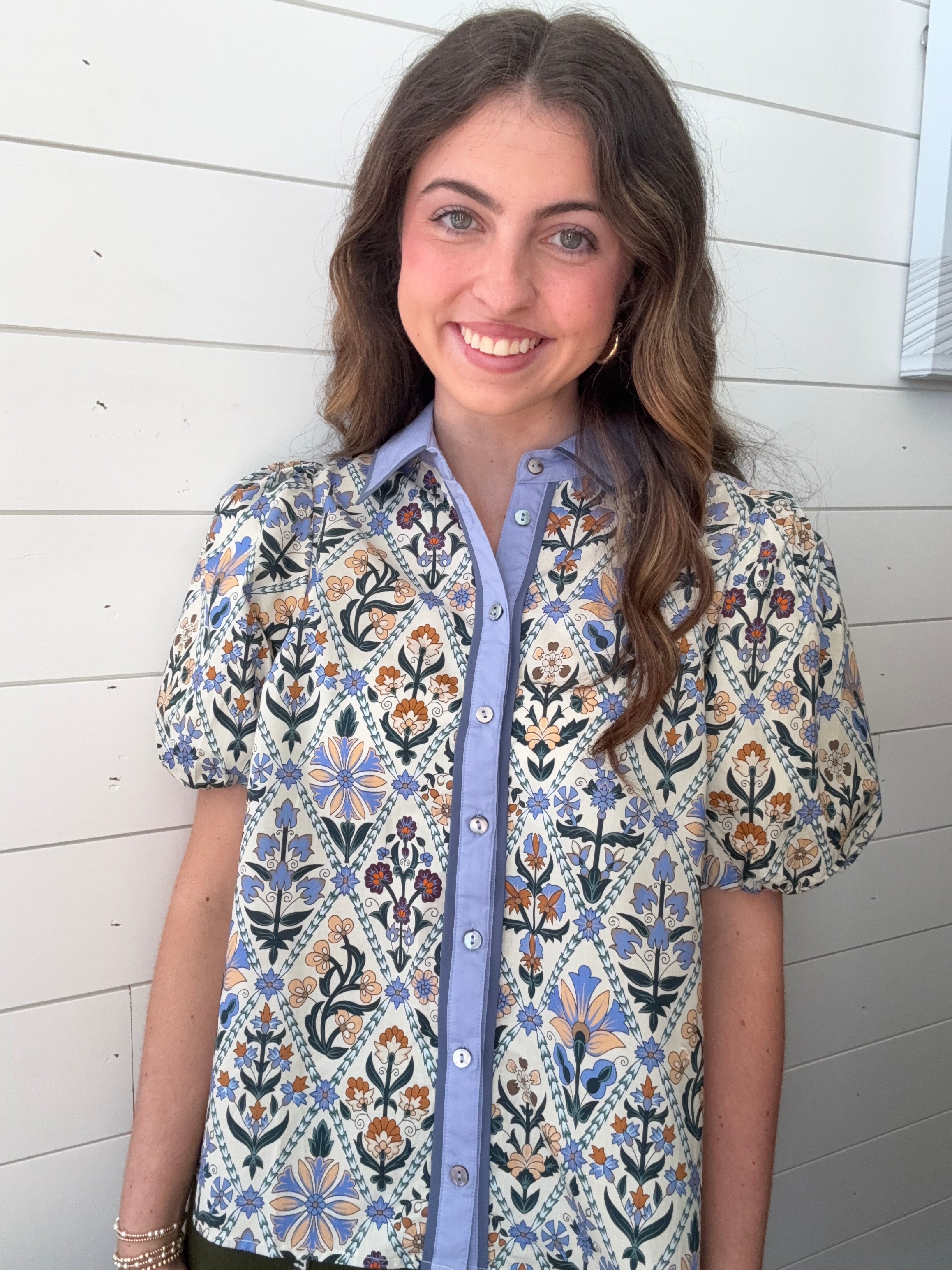Multicolor Floral Blouse