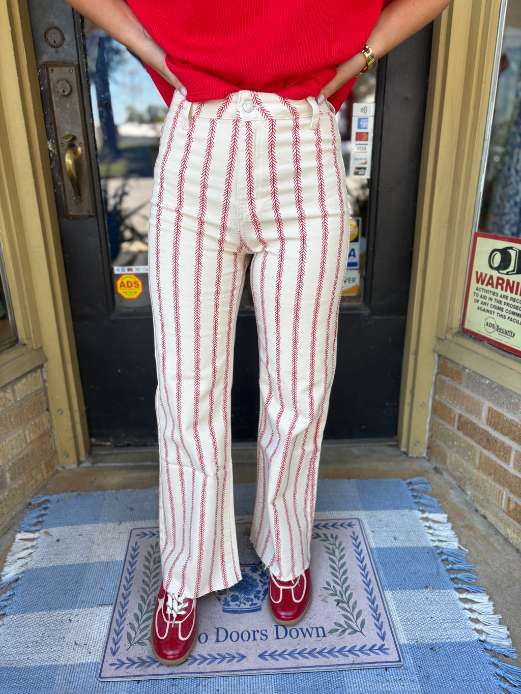 Baseball Stitch Jeans