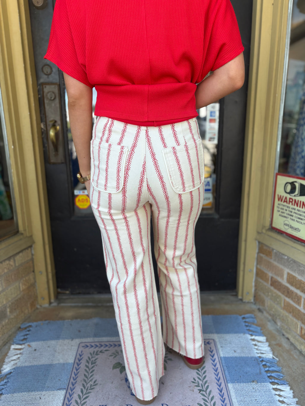 Baseball Stitch Jeans