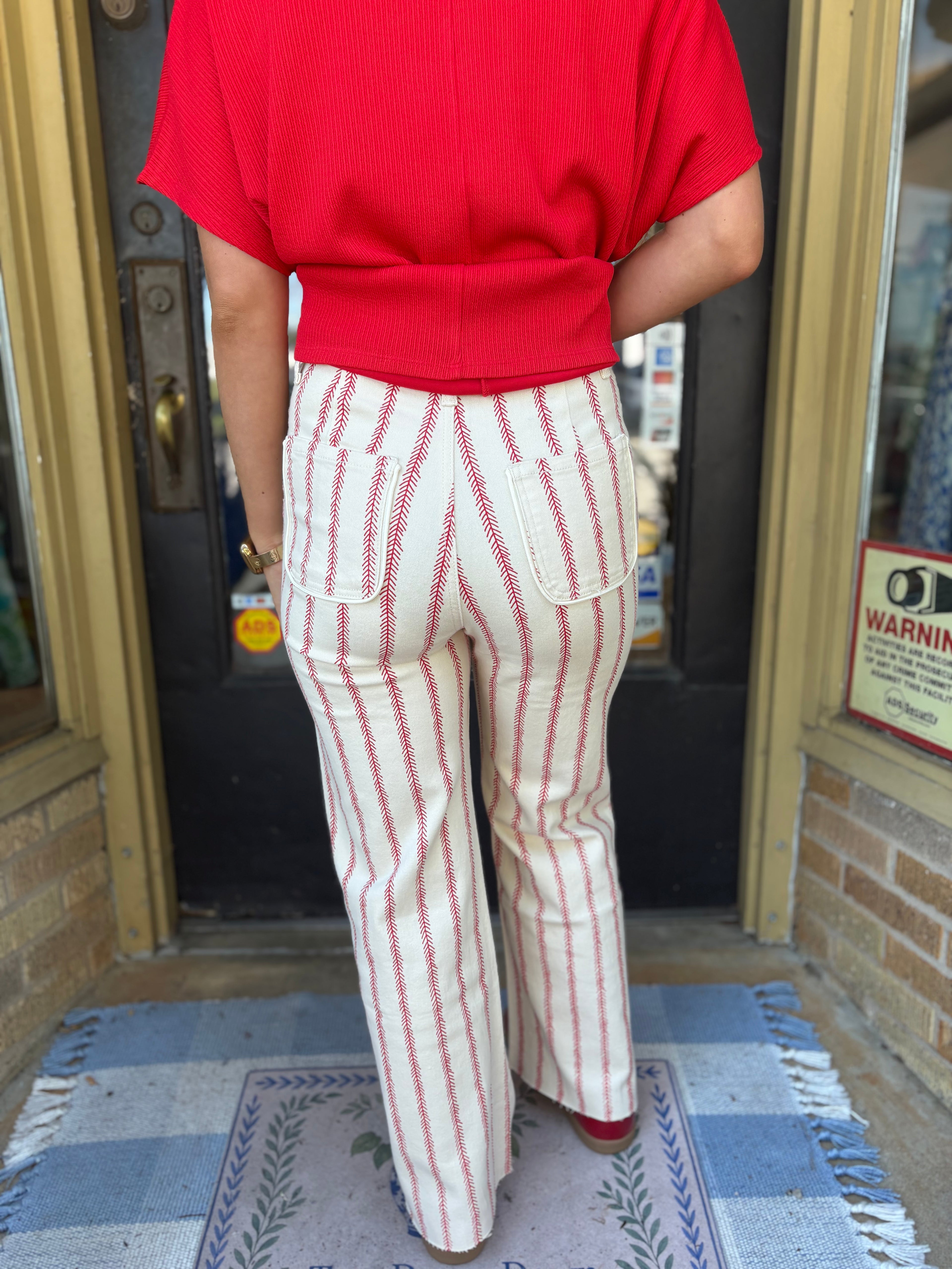 Baseball Stitch Jeans