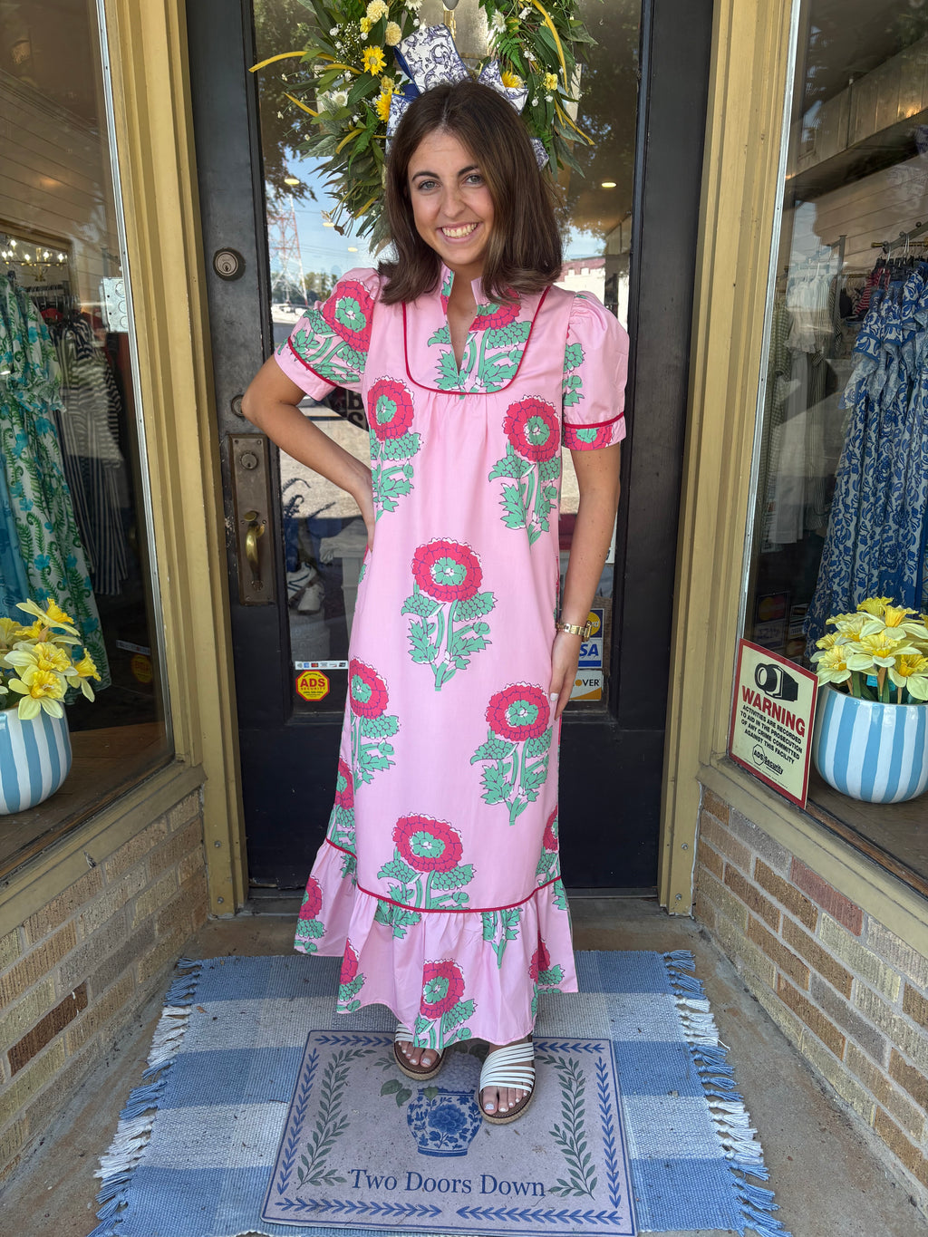 Pink Cherry Bloom Dress