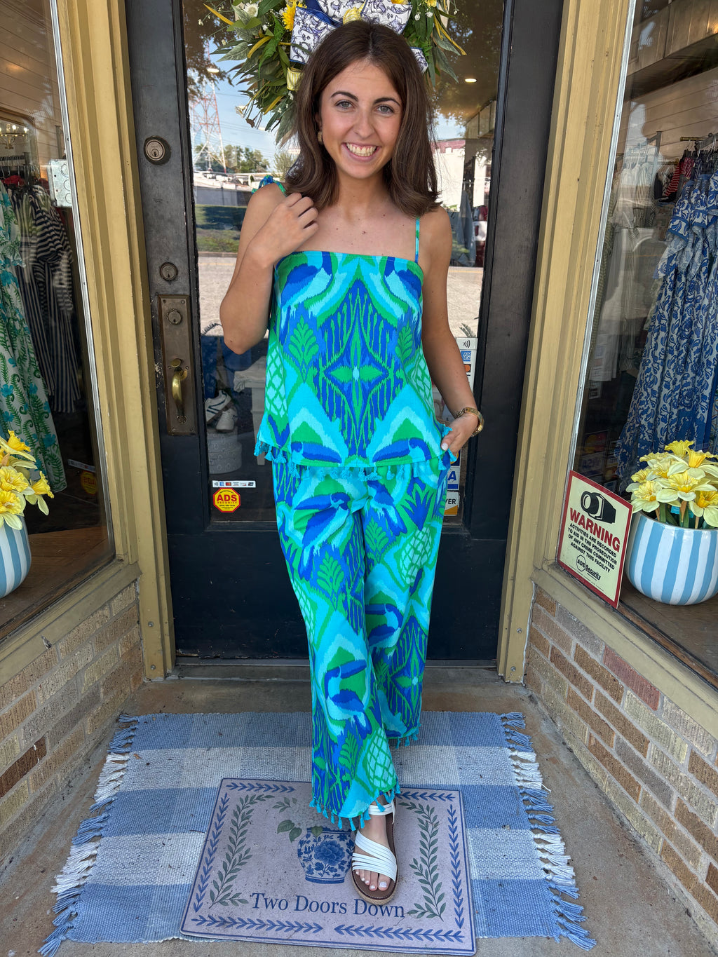 Blissy Tropical Cami Top