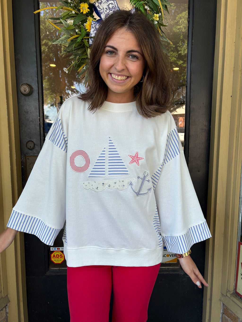 Nautical Sailboat Sweatshirt
