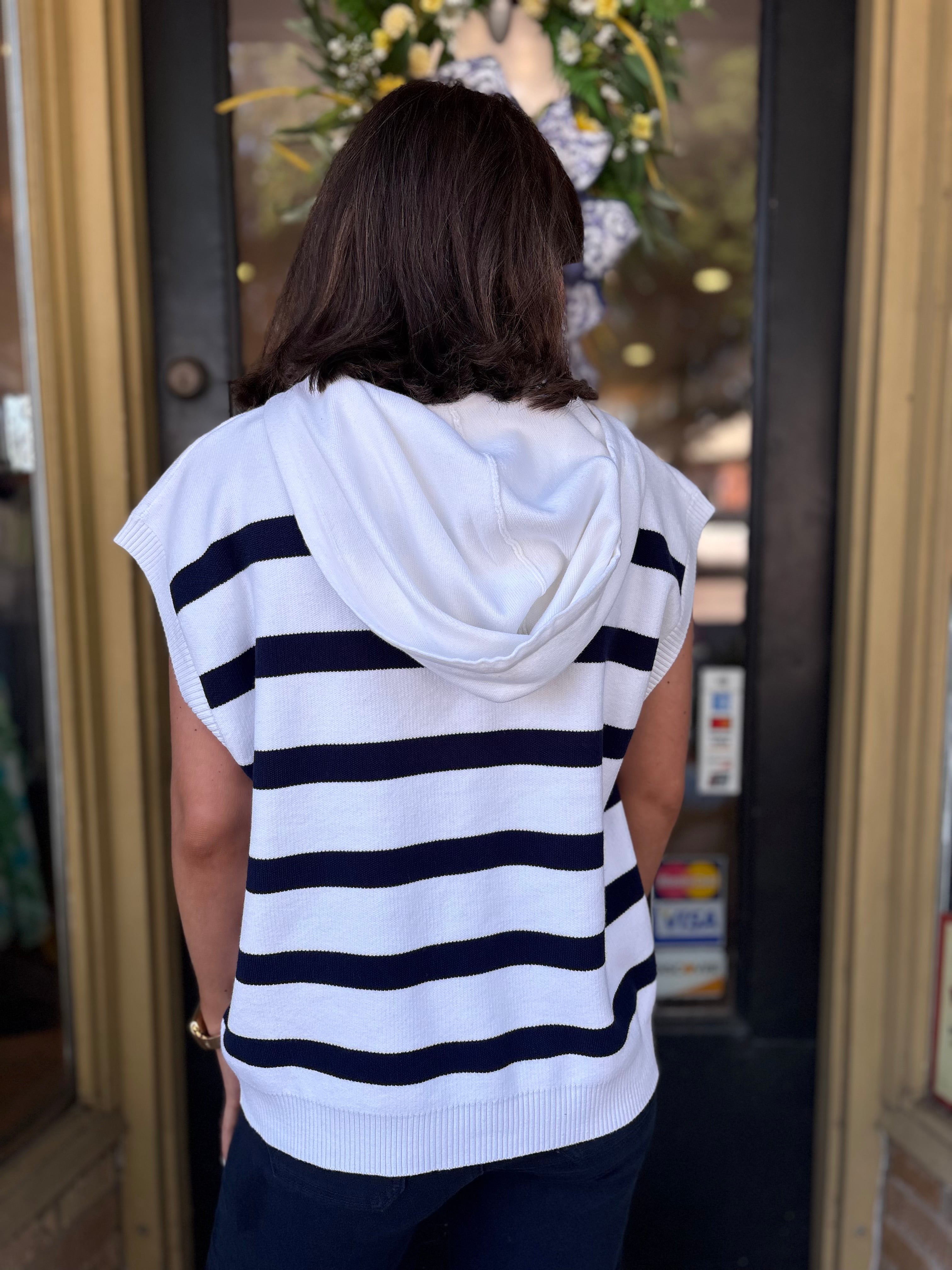 Boardwalk Sleeveless Hoodie