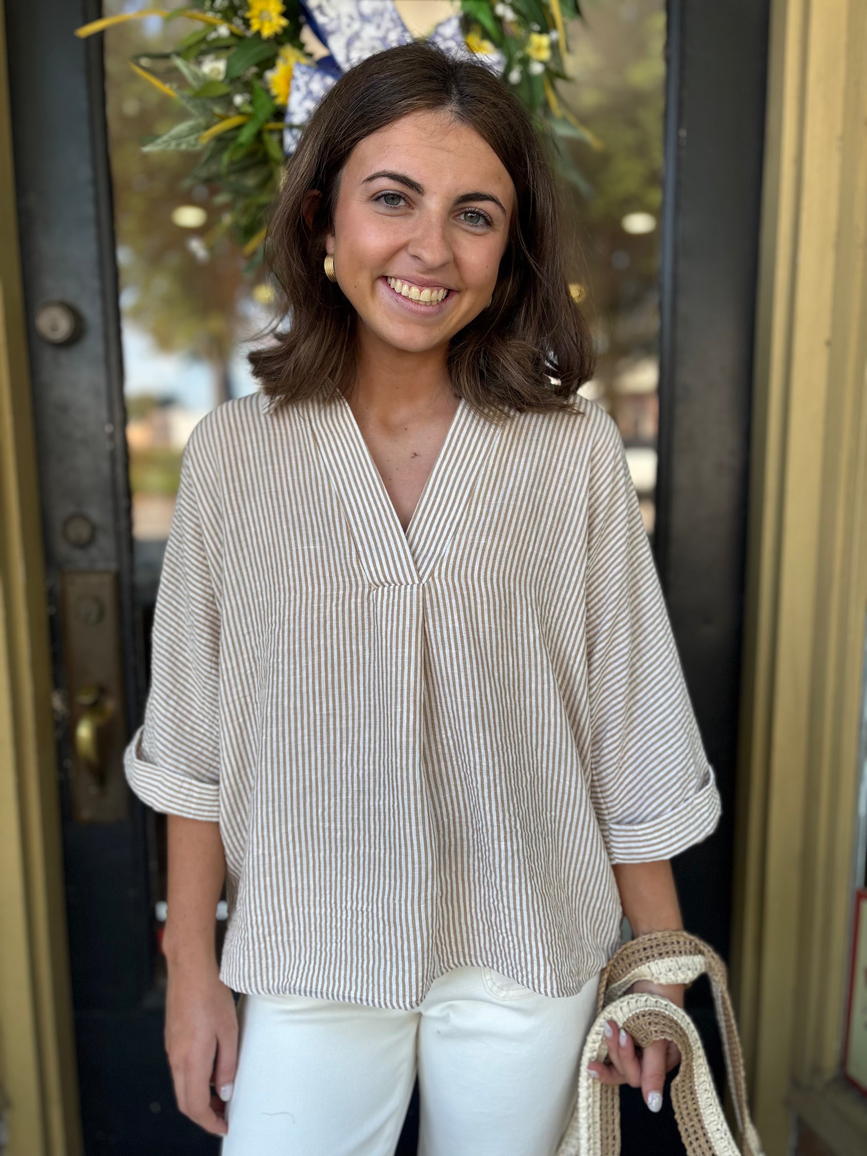 Sandbar Stripe Top