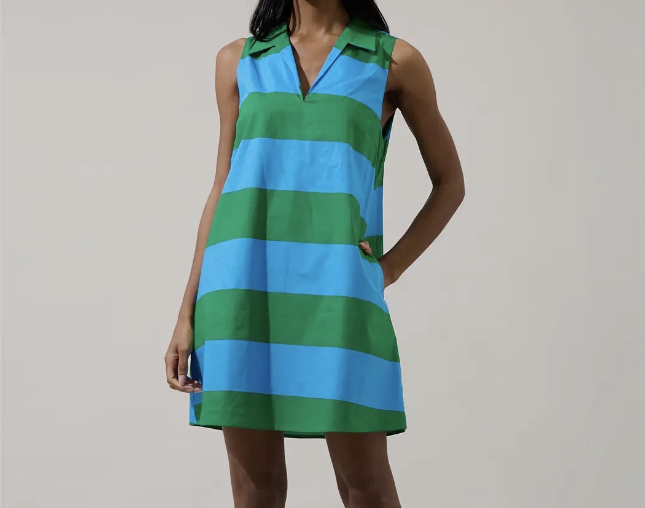Seaglass Stripe Dress