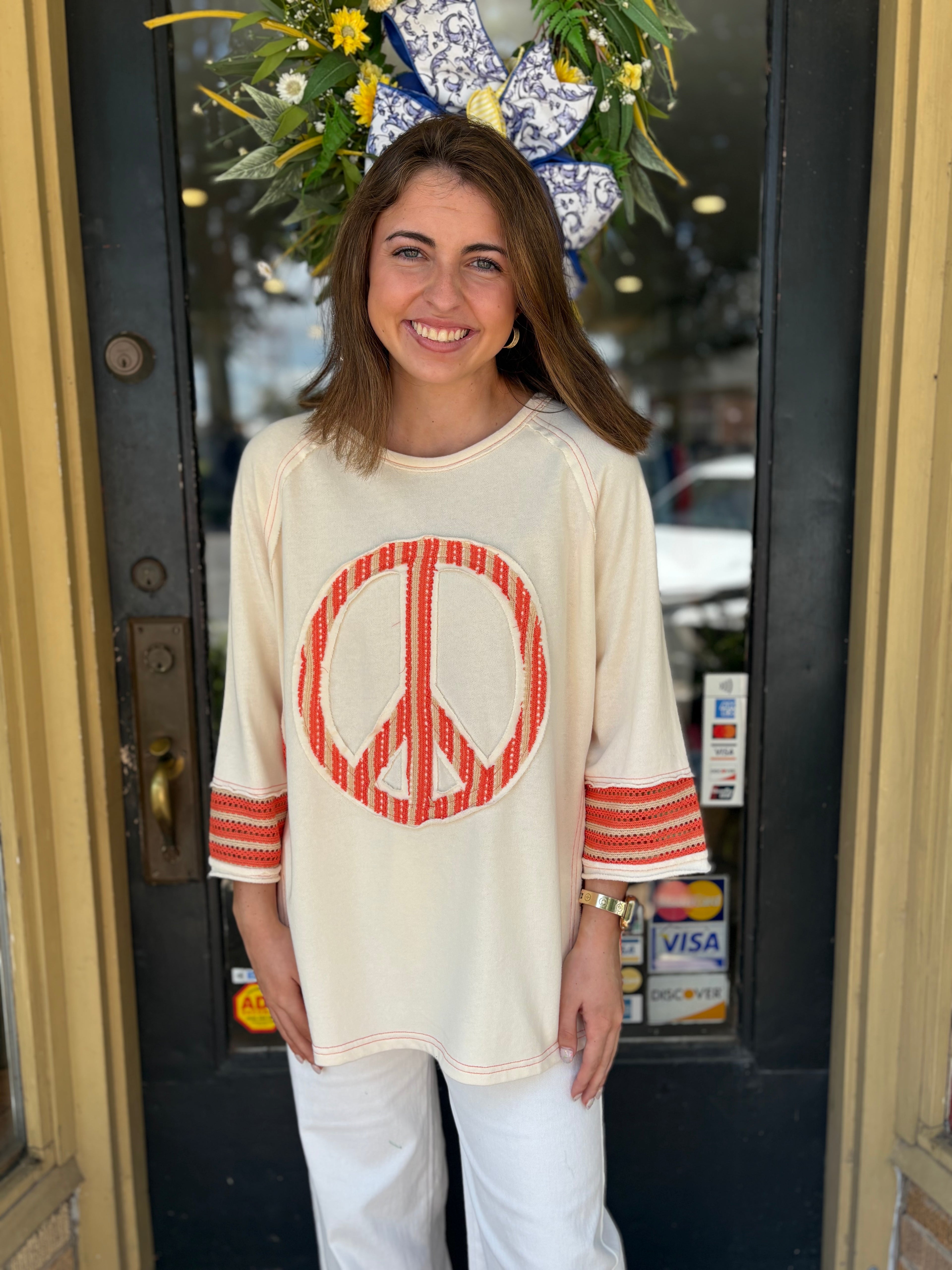 Sunshine Peace Top