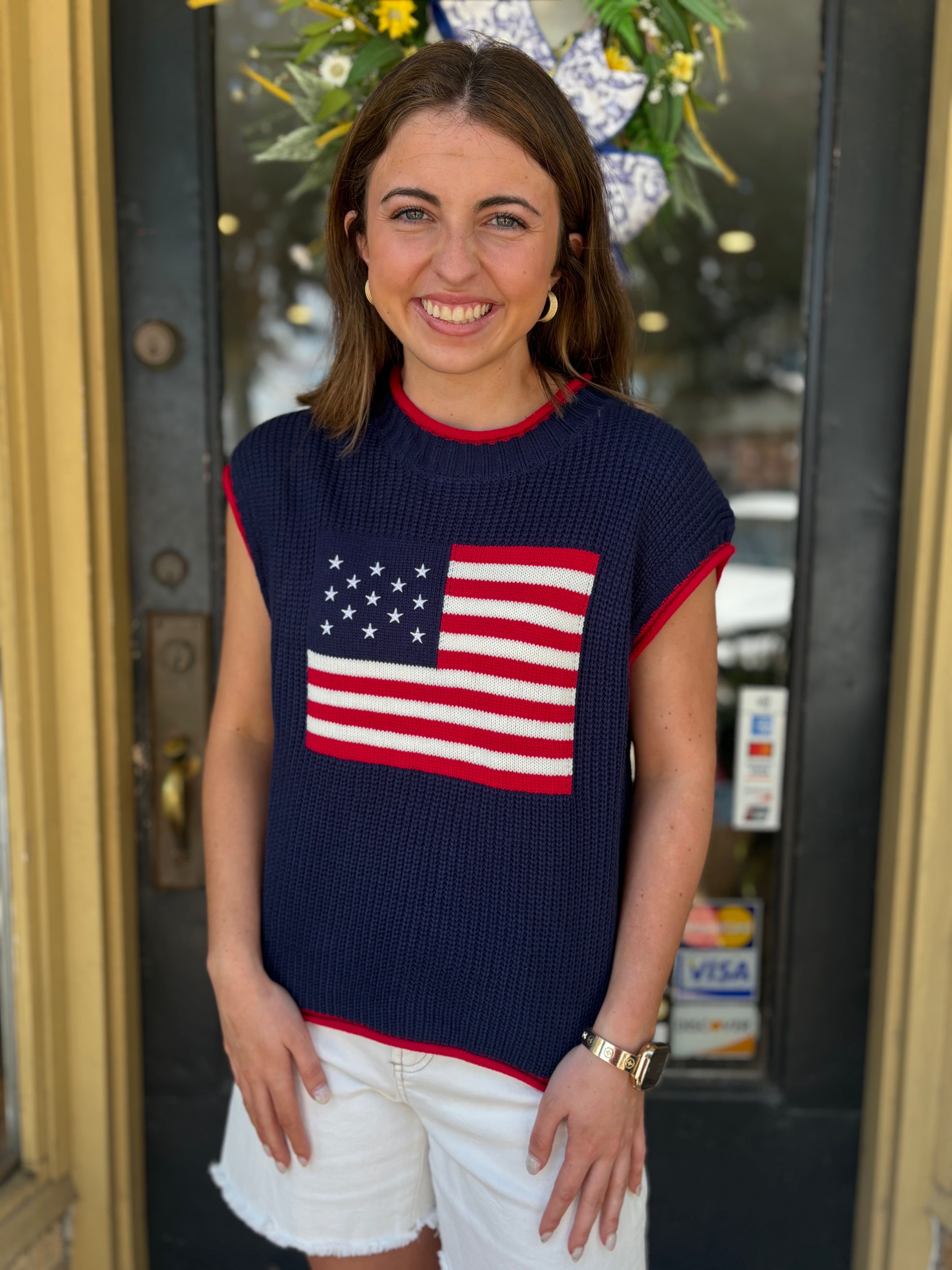 American Summer Knit Sweater