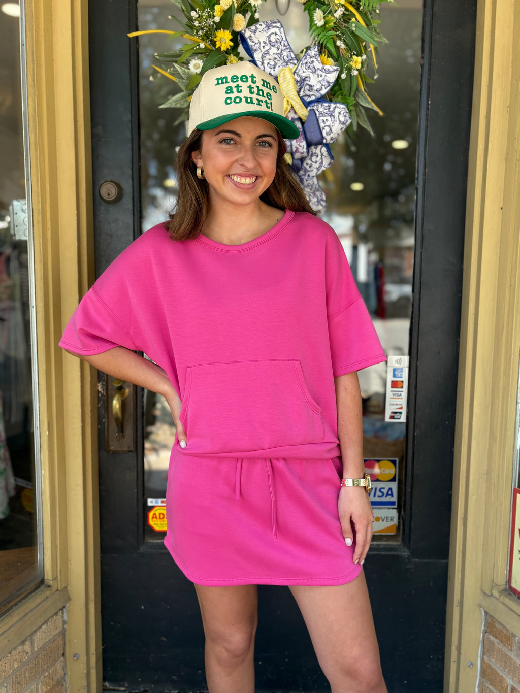 Pink Paradise Scuba Top