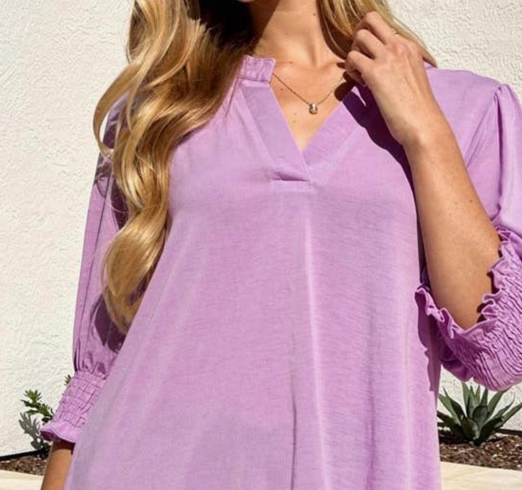 The Lizzy Top- Lilac