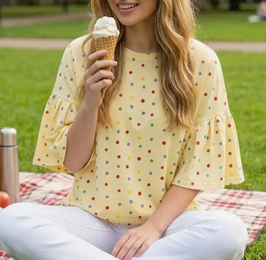Confetti Sunshine Top