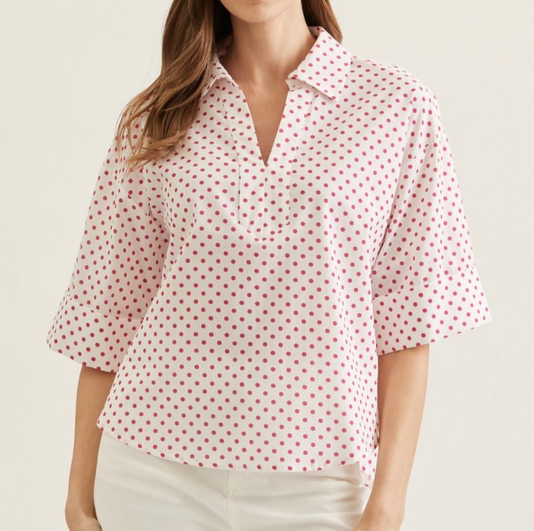 Pink Sugar Dot Blouse