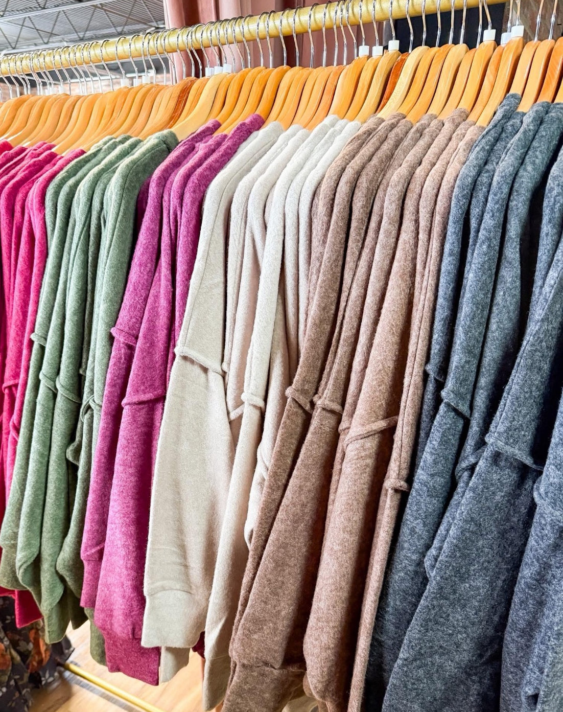 Brushed Melange Sweater