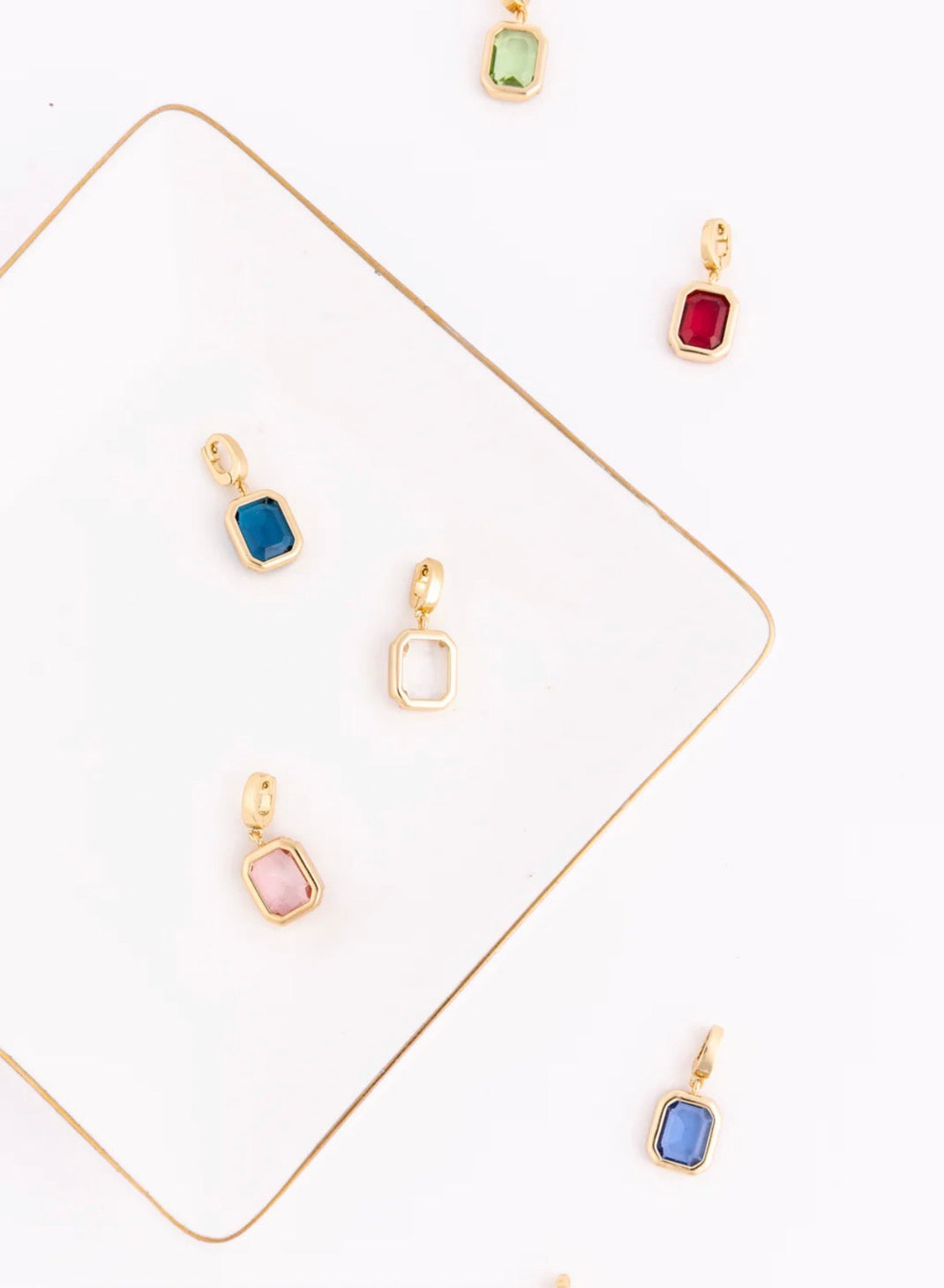 Clip-On Birthstone Charm